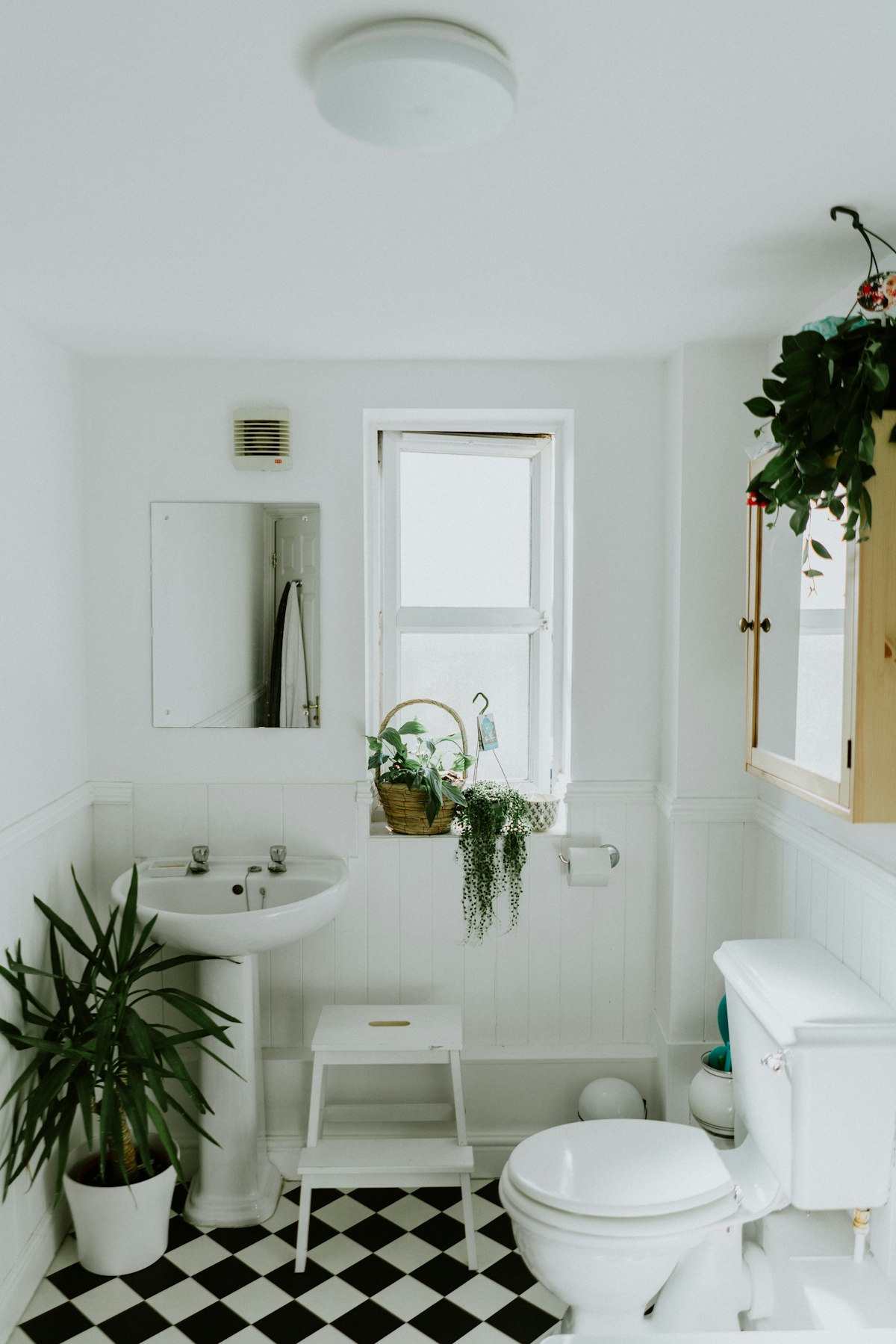 Bright bathroom renovation